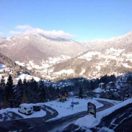 Au Pied des Pistes B31, Chaleureux studio 4 pers, vue sur la vallée imprenable avec WIFI, DRAPS NON COMPRIS Saint-Jean-dʼAulps Exterior foto