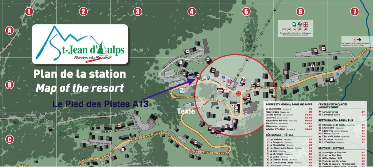 Au Pied des Pistes B31, Chaleureux studio 4 pers, vue sur la vallée imprenable avec WIFI, DRAPS NON COMPRIS Saint-Jean-dʼAulps Exterior foto